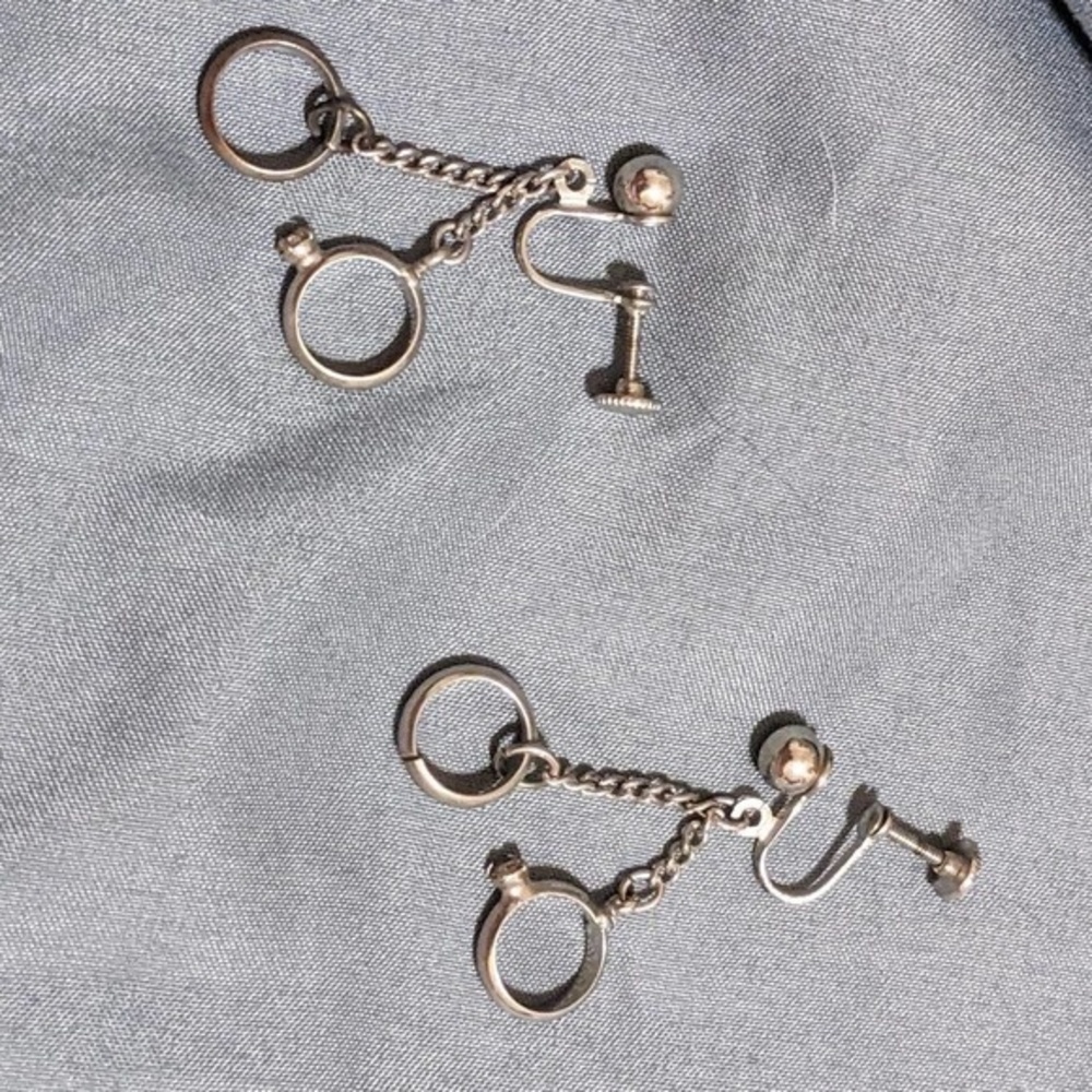 Wedding Ring Earrings